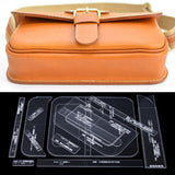 14pcs Shoulder Bag Design Clear Acrylic Stencil Template DIY Leather Crafts - Aladdin Shoppers