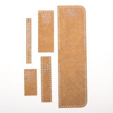 5Pieces Clear Acrylic Key Case Bag Pattern Stencil Template Tools DIY Crafts - Aladdin Shoppers