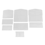 8pcs/Set Clear Acrylic Shoulder Bag Stencil Template DIY Leather Bag Tools for Beginners - Aladdin Shoppers
