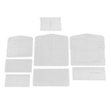 8pcs/Set Clear Acrylic Shoulder Bag Stencil Template DIY Leather Bag Tools for Beginners - Aladdin Shoppers