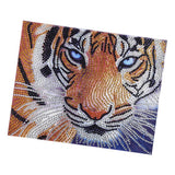 Maxbell Special Shaped Diamond Painting DIY 5D Cross Stitch Kits Arts Craft - Tiger Pattern - Aladdin Shoppers