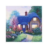 Maxbell 4 Sets DIY Diamond Painting Elegant Fine House Special Shaped Diamond Cross Stitch Kits Crystal Rhinestone Picture Arts - Aladdin Shoppers