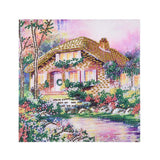 Maxbell 4 Sets DIY Diamond Painting Elegant Fine House Special Shaped Diamond Cross Stitch Kits Crystal Rhinestone Picture Arts - Aladdin Shoppers