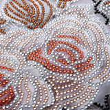 Maxbell 4 Pieces DIY 5D Diamond Painting by Number Kit Crystal Rhinestone Embroidery Cross Stitch Arts Craft Canvas Wall Decor (Mixed Flower) - Aladdin Shoppers