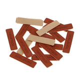 Maxbell 20pcs Handmade PU Leather Label Sew On Labels Engraved Tag Clothes Accessory - Aladdin Shoppers