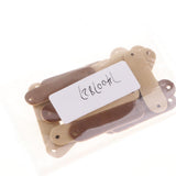 Maxbell 20pcs PU Leather Label Sew On Labels With Holes Engraved Tag Accessories - Aladdin Shoppers