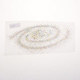 Universe Rhinestones Iron on Hot Fix Motif Heat Press Applique Patch 12.5x6.2 Inch - Aladdin Shoppers