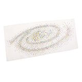 Universe Rhinestones Iron on Hot Fix Motif Heat Press Applique Patch 12.5x6.2 Inch - Aladdin Shoppers