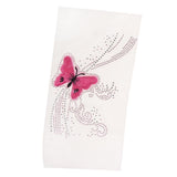 Butterfly Pattern Iron on Crystal Rhinestone Hotfix Transfer Patch DIY Decotative Applique for Clothing Bags - Aladdin Shoppers