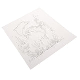 Dolphin Rhinestones Iron on Hot Fix Motif Heat Press Applique Patch 10.9x10.2 Inch - Aladdin Shoppers