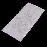 Flower Beads Crystal Rhinestones Iron on Hotfix Heat Transfer Applique Bling Patches - Aladdin Shoppers