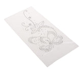 Flower Beads Crystal Rhinestones Iron on Hotfix Heat Transfer Applique Bling Patches - Aladdin Shoppers