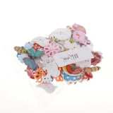 Maxbell 50pcs Assorted Cartoon Animals Wooden Buttons Scrapbook DIY Sewing Craft - Aladdin Shoppers