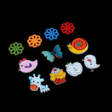 Maxbell 50pcs Assorted Cartoon Animals Wooden Buttons Scrapbook DIY Sewing Craft - Aladdin Shoppers