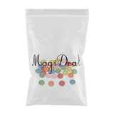 30Pcs Wooden Buttons String Decor for Sewing Scrapbooking Crafts 15mm Round - Aladdin Shoppers