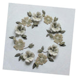Handmade Embroidery Starter Kit with Flower Pattern Including Embroidery Cloth, Threads and Needles for Beginners - Aladdin Shoppers