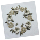 Handmade Embroidery Starter Kit with Flower Pattern Including Embroidery Cloth, Threads and Needles for Beginners - Aladdin Shoppers