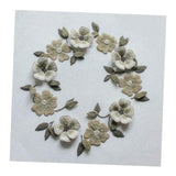 Handmade Embroidery Starter Kit with Flower Pattern Including Embroidery Cloth, Threads and Needles for Beginners - Aladdin Shoppers