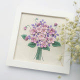 3D Pansy Flower Stumpwork Crafts DIY Embroidery Starter Kit with Cross Stitch Tools For Beginners Sewing - Aladdin Shoppers