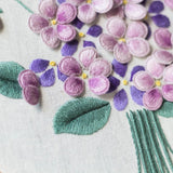 3D Pansy Flower Stumpwork Crafts DIY Embroidery Starter Kit with Cross Stitch Tools For Beginners Sewing - Aladdin Shoppers