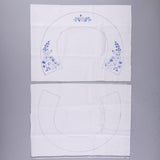 Handmade Collar Embroidery Starter Kit with Flower Pattern Including Embroidery Cloth, Threads and Needles for Beginners - Aladdin Shoppers
