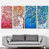 Maxbell 4 Set DIY Special Shaped 5D Seasons Tree Diamond Painting Kit Partial Drill Rhinestone Embroidery Arts Craft - Aladdin Shoppers