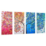 Maxbell 4 Set DIY Special Shaped 5D Seasons Tree Diamond Painting Kit Partial Drill Rhinestone Embroidery Arts Craft - Aladdin Shoppers