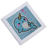5D DIY Full Special Shaped Diamond Painting Animal Whale Cross Stitch Embroidery Kit - Aladdin Shoppers