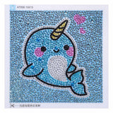 5D DIY Full Special Shaped Diamond Painting Animal Whale Cross Stitch Embroidery Kit - Aladdin Shoppers