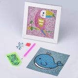 5D DIY Full Special Shaped Diamond Painting Animal Whale Cross Stitch Embroidery Kit - Aladdin Shoppers