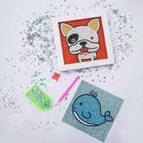 5D DIY Full Special Shaped Diamond Painting Animal Whale Cross Stitch Embroidery Kit - Aladdin Shoppers
