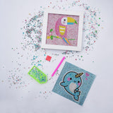 5D DIY Full Special Shaped Diamond Painting Animal Whale Cross Stitch Embroidery Kit - Aladdin Shoppers