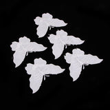 5Pcs Butterfly Lace Patch Dress Embossed Embroidery Appliques Sewing Craft - Aladdin Shoppers