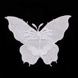 5Pcs Butterfly Lace Patch Dress Embossed Embroidery Appliques Sewing Craft - Aladdin Shoppers