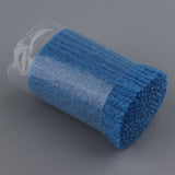 Green Flower Latch Hook Kit for DIY Pillow Cover Sofa Cushion Cover 40x40cm