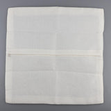 Green Flower Latch Hook Kit for DIY Pillow Cover Sofa Cushion Cover 40x40cm