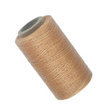 Maxbell 2pcs 260M 150D 0.8mm Flat Waxed Thread Sewing Stitching Leathercraft