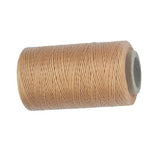 Maxbell 2pcs 260M 150D 0.8mm Flat Waxed Thread Sewing Stitching Leathercraft