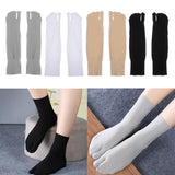 Maxbell 3 Pairs Sandals Split 2 Toe Flip Flop Socks Tabi/Ninja/Geta Socks Unisex
