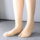 Maxbell 3 Pairs Sandals Split 2 Toe Flip Flop Socks Tabi/Ninja/Geta Socks Unisex
