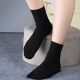 Maxbell 3 Pairs Sandals Split 2 Toe Flip Flop Socks Tabi/Ninja/Geta Socks Unisex