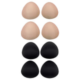 Maxbell 4 Pairs Female Bra Pad Inserts Push Up Sponge for Swimwear Sportwear 10m