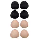 Maxbell 4 Pairs Female Bra Pad Inserts Push Up Sponge for Swimwear Sportwear 10m