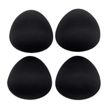 Maxbell 4 Pairs Female Bra Pad Inserts Push Up Sponge for Swimwear Sportwear 10m