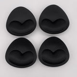 Maxbell 4 Pairs Female Bra Pad Inserts Push Up Sponge for Swimwear Sportwear 10m