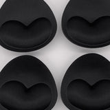 Maxbell 4 Pairs Female Bra Pad Inserts Push Up Sponge for Swimwear Sportwear 10m