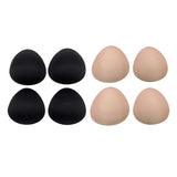 Maxbell 4 Pairs Female Bra Pad Inserts Push Up Sponge for Swimwear Sportwear 10m
