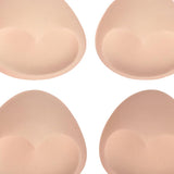 Maxbell 4 Pairs Female Bra Pad Inserts Push Up Sponge for Swimwear Sportwear 10m