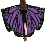 Maxbell Butterfly Wings Shawls Scarves Beach Wrap Christmas Party Cosplay Props 5