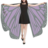 Maxbell Butterfly Wings Shawls Scarves Beach Wrap Christmas Party Cosplay Props 5